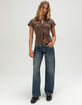 BDG Urban Outfitters Kayla Womens Low Rise Slouchy Jeans image number 5