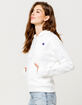 CHAMPION Reverse Weave White Womens Hoodie image number 2
