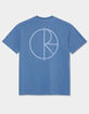 POLAR SKATE CO. Contrast Stroke Logo Mens Tee image number 1