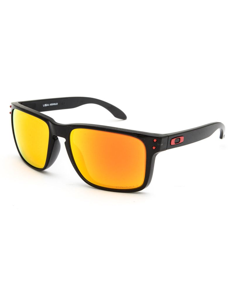 OAKLEY Holbrook XL Black & Red Sunglasses image number 0