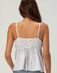 RSQ Womens Henley Babydoll Cami image number 4