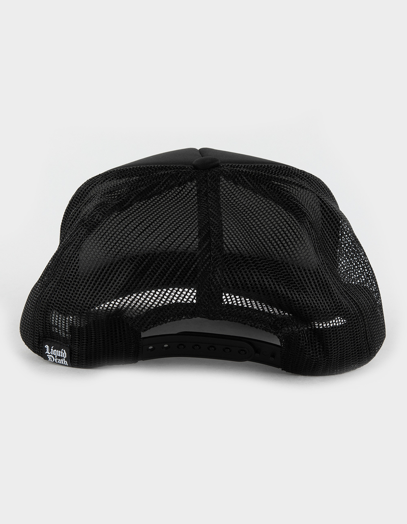 LIQUID DEATH Vicious Death Mens Trucker Hat image number 2