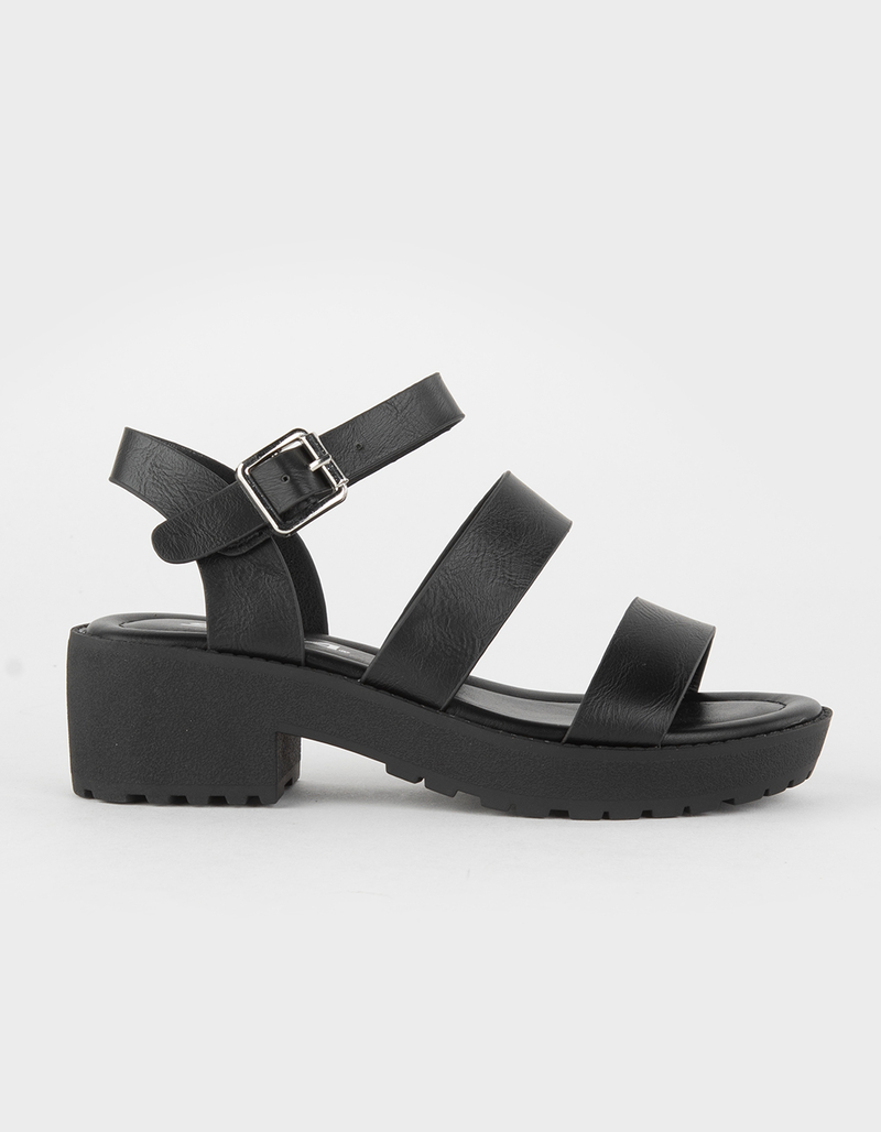 SODA Strappy Platform Girls Sandals image number 1