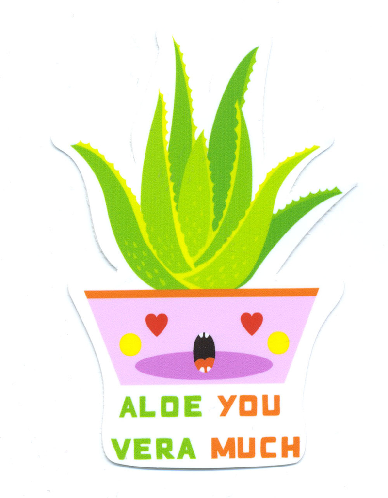 Aloe You Vera Much Sticker image number 0