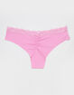 FULL TILT Lasercut Lace Waist Cheeky Panties image number 2