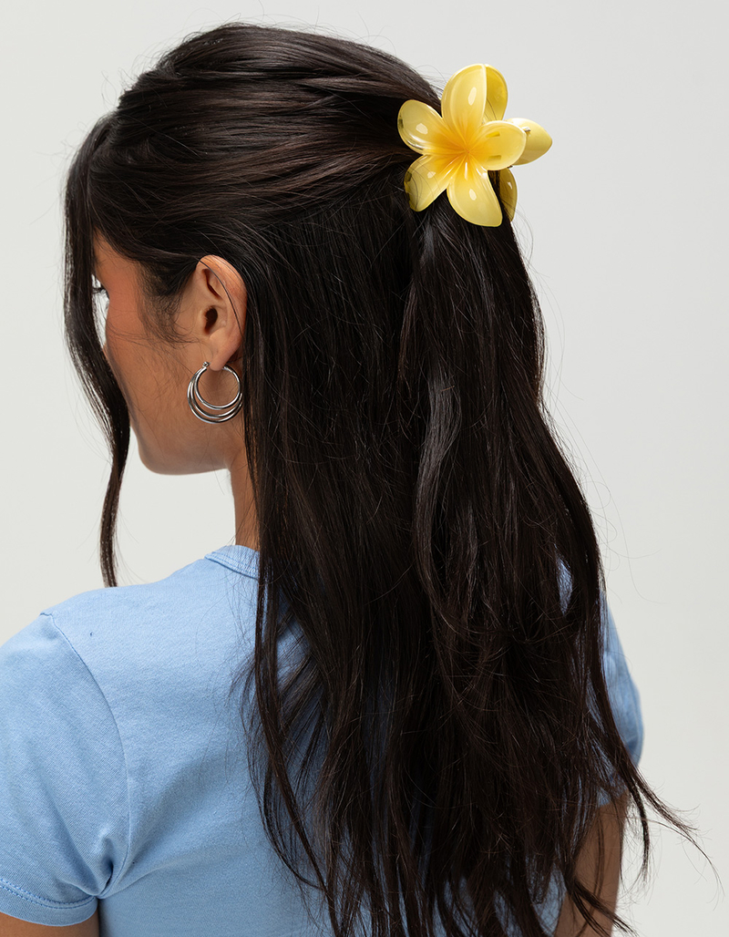FULL TILT Hawaiian Floral Claw Clip image number 2