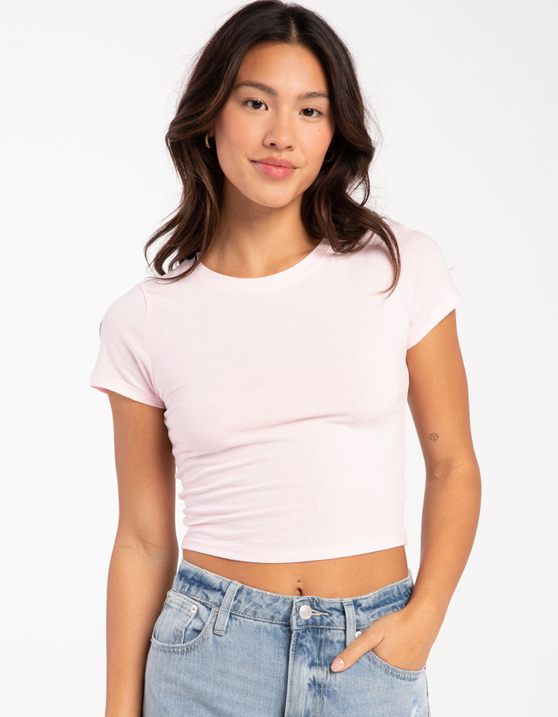 TILLYS Womens Baby Tee image number 0