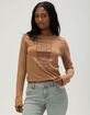 O'NEILL Starry Night Womens Long Sleeve Fitted Tee image number 1