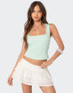 EDIKTED Essy Square Neck Top image number 1