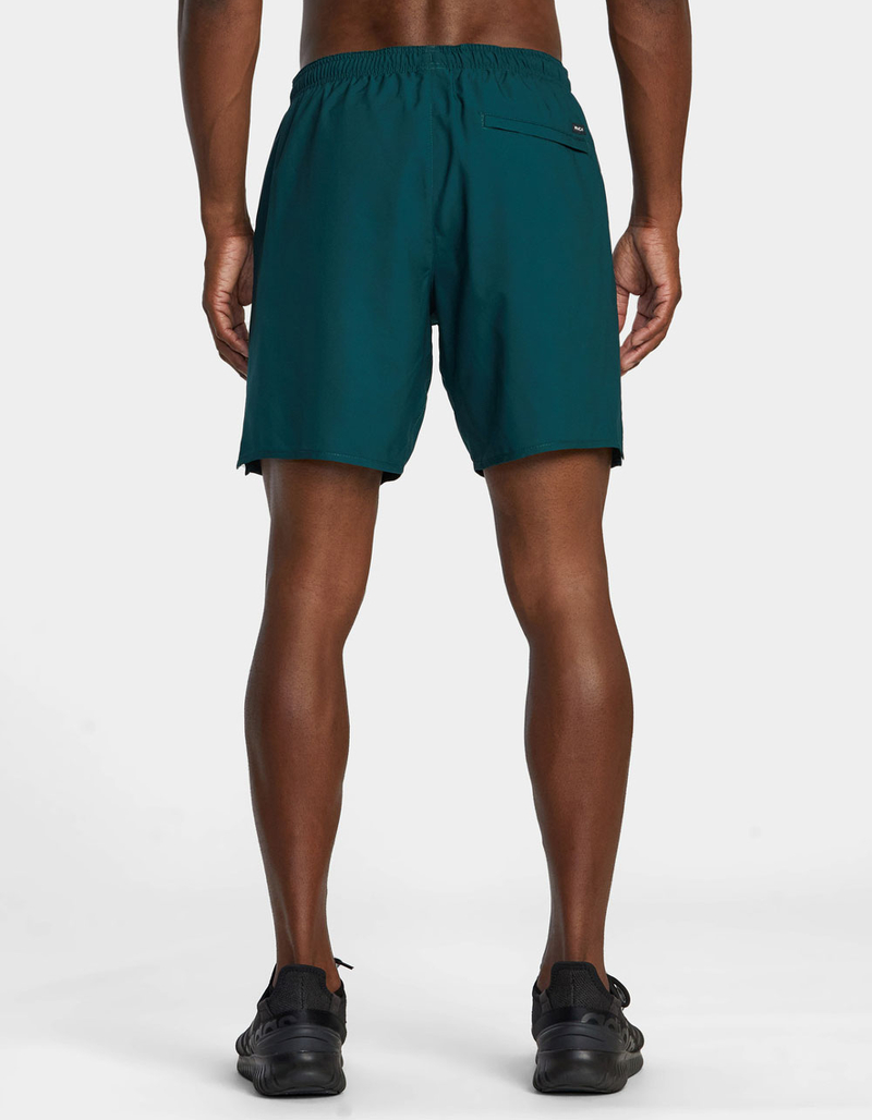 RVCA Yogger Stretch Mens 17" Athletic Shorts image number 2