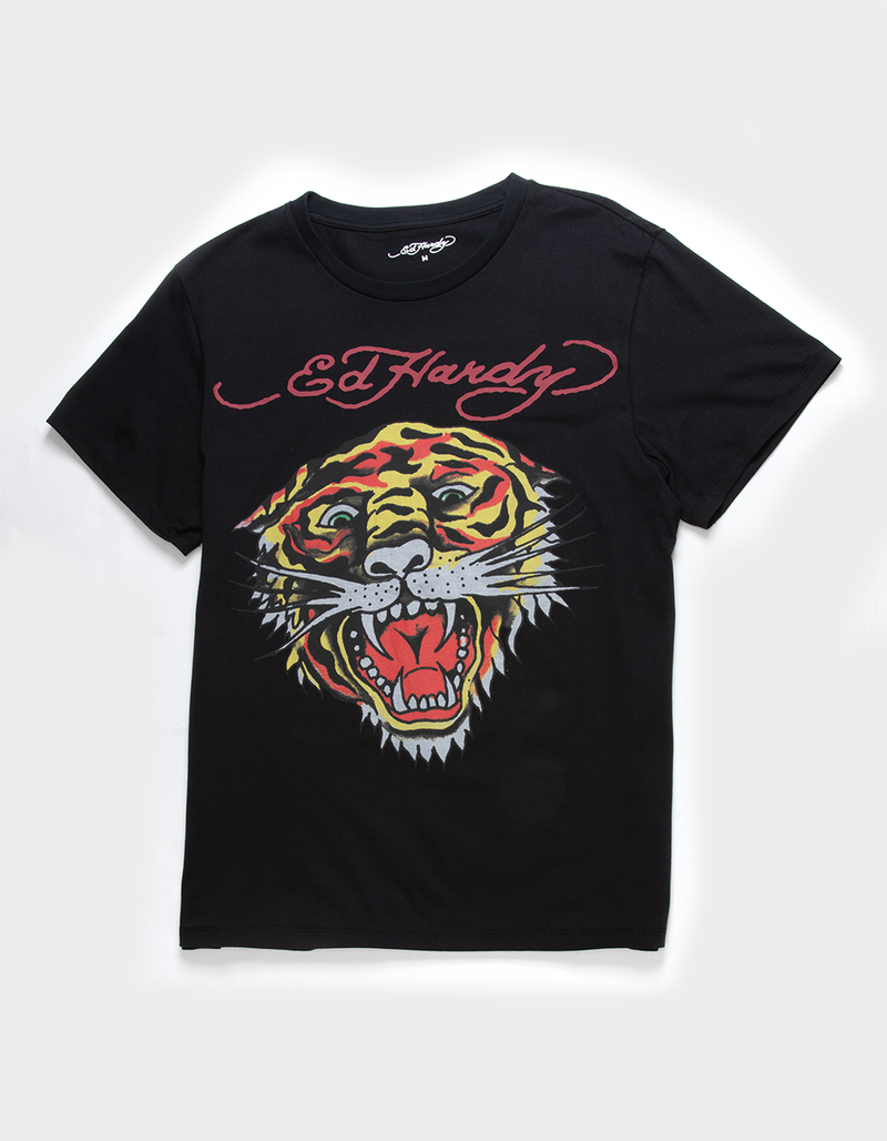 ED HARDY Retro Tiger Mens Tee image number 0
