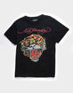 ED HARDY Retro Tiger Mens Tee image number 1