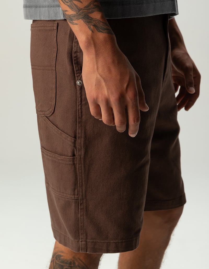 RSQ Mens Loose Twill Carpenter Shorts image number 5