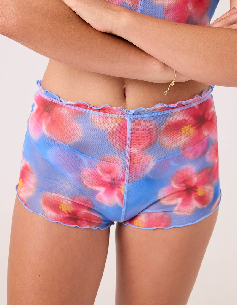 ROXY Hibiscus Daze Mesh Shortie image number 1