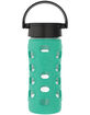 LIFEFACTORY 12oz Seafoam Glass Water Bottle image number 1