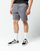LIRA Forever Volley 2.0 Charcoal Mens Volley Shorts image number 4