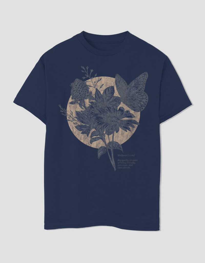 BUTTERFLY Kindness Definition Unisex Kids Tee NAVY Tillys