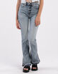 DAZE DENIM Go-Getter Womens High Rise Flare Jeans image number 3