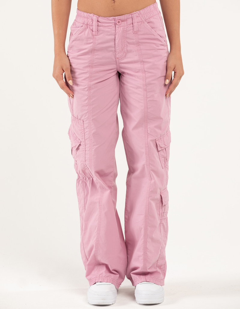 BDG Urban Outfitters Y2K Womens Low Rise Poplin Cargo Pants image number 3