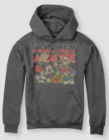 DISNEY Vintage Mickey Crew Unisex Hoodie Primary Image