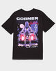 CORNER HUNTER Flame Mens Tee image number 1