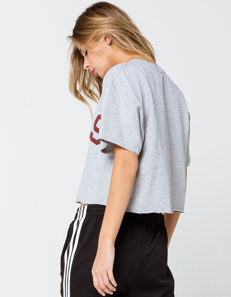 FULL TILT Texas Womens Crop Tee image number 2