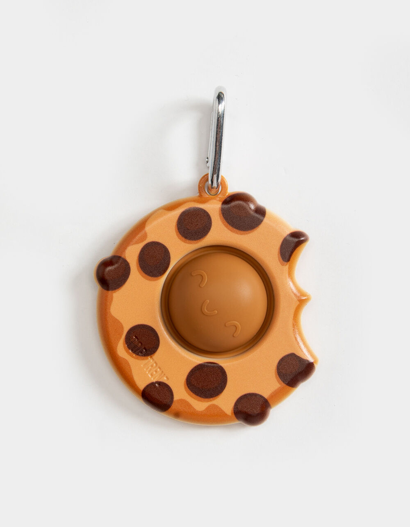 MEGA POP Cookies & Milk Pop Fidget Keychain image number 0