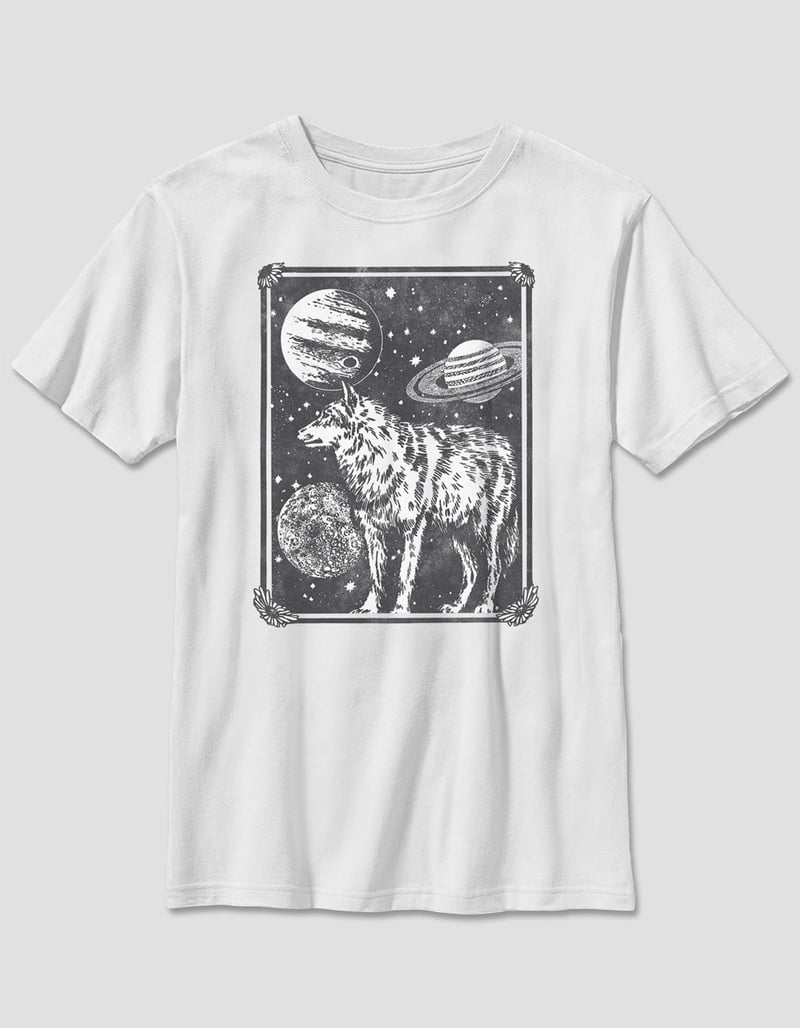 WOLF Space Frame Unisex Kids Tee image number 0