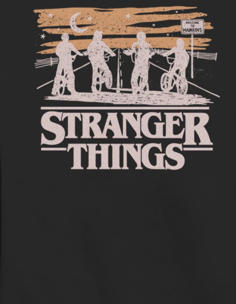 STRANGER THINGS Jank Drawing Unisex Crewneck Sweatshirt image number 1