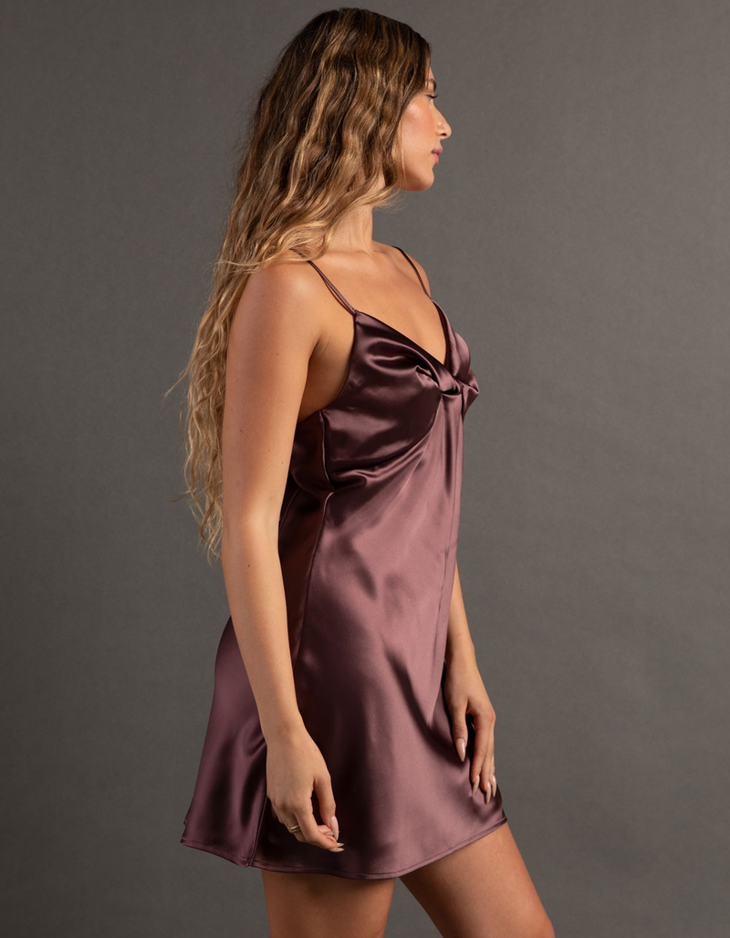 RSQ Womens Satin Slip Dress image number 2