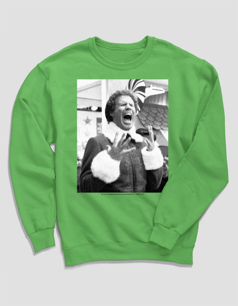 ELF Screaming Buddy Unisex Crewneck Sweatshirt image number 0