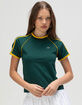OBEY Diversion Womens Fitted Raglan Tee image number 1