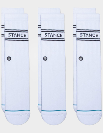 STANCE Basic 3 Pack Mens Crew Socks Primary Image