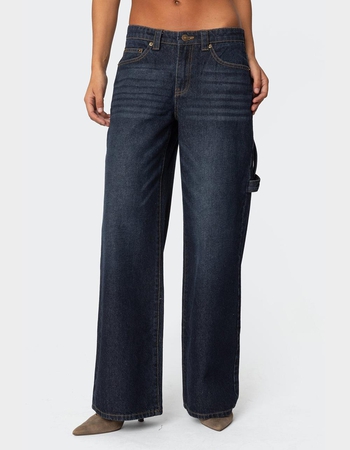 EDIKTED Carpenter Low Rise Jeans Primary Image
