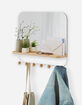 UMBRA Estique Hanging Mirror with Hooks image number 1