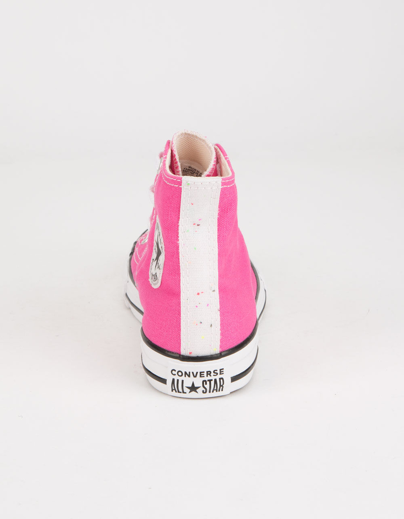 CONVERSE Chuck Taylor All Star Galaxy Dust High Top Pink Girls Shoes image number 3