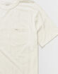 RVCA Hemp Neutral Mens Pocket Tee image number 2