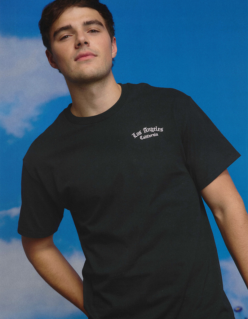 RIOT SOCIETY LA Embroidered Mens Tee image number 3