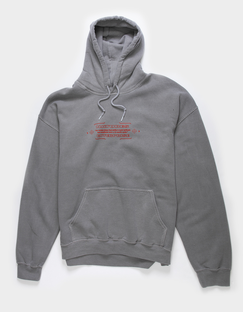 BDG Urban Outfitters Grey Natures Mens Fleece Hoodie image number 0