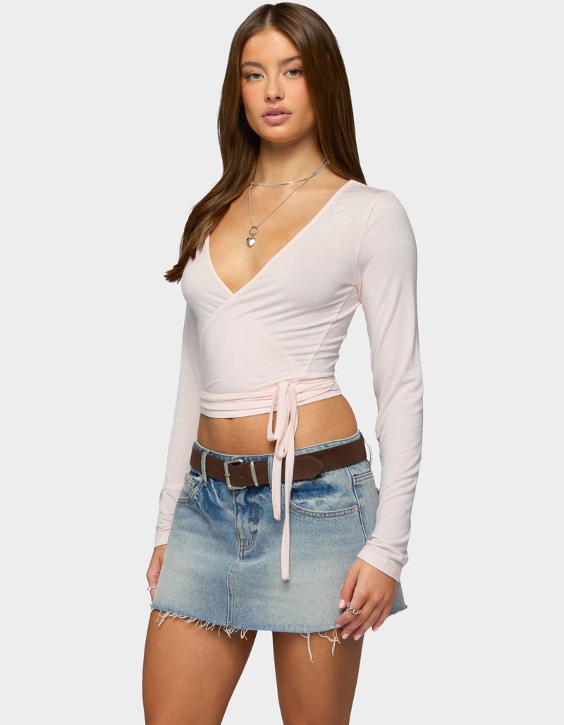 EDIKTED Malenna Wrap Top image number 1