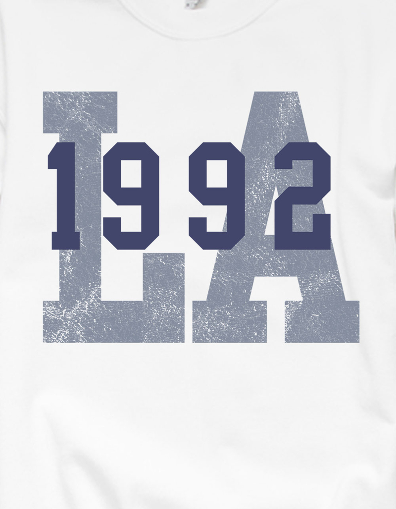 LOS ANGELES 1992 Distressed Unisex Crewneck Sweatshirt image number 1