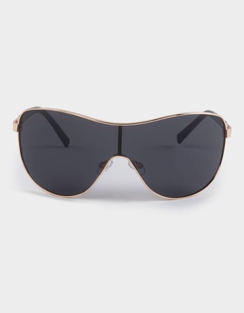 RSQ Oversized Y2K Wrap Shield Sunglasses Alternative Image