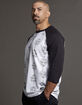 RVCA x Mister Cartoon Smile Now Mens Baseball Tee image number 2