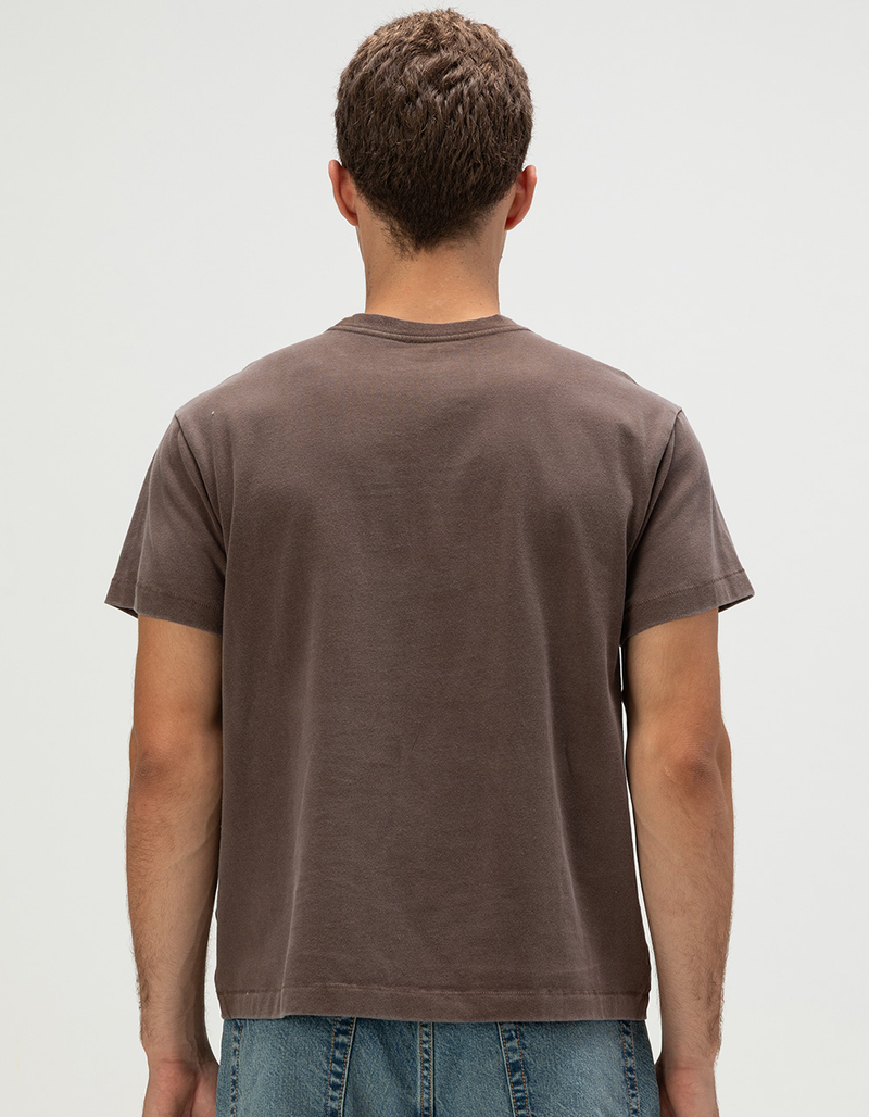 RSQ Mens Washed Shrunken Tee image number 3