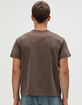 RSQ Mens Washed Shrunken Tee image number 4