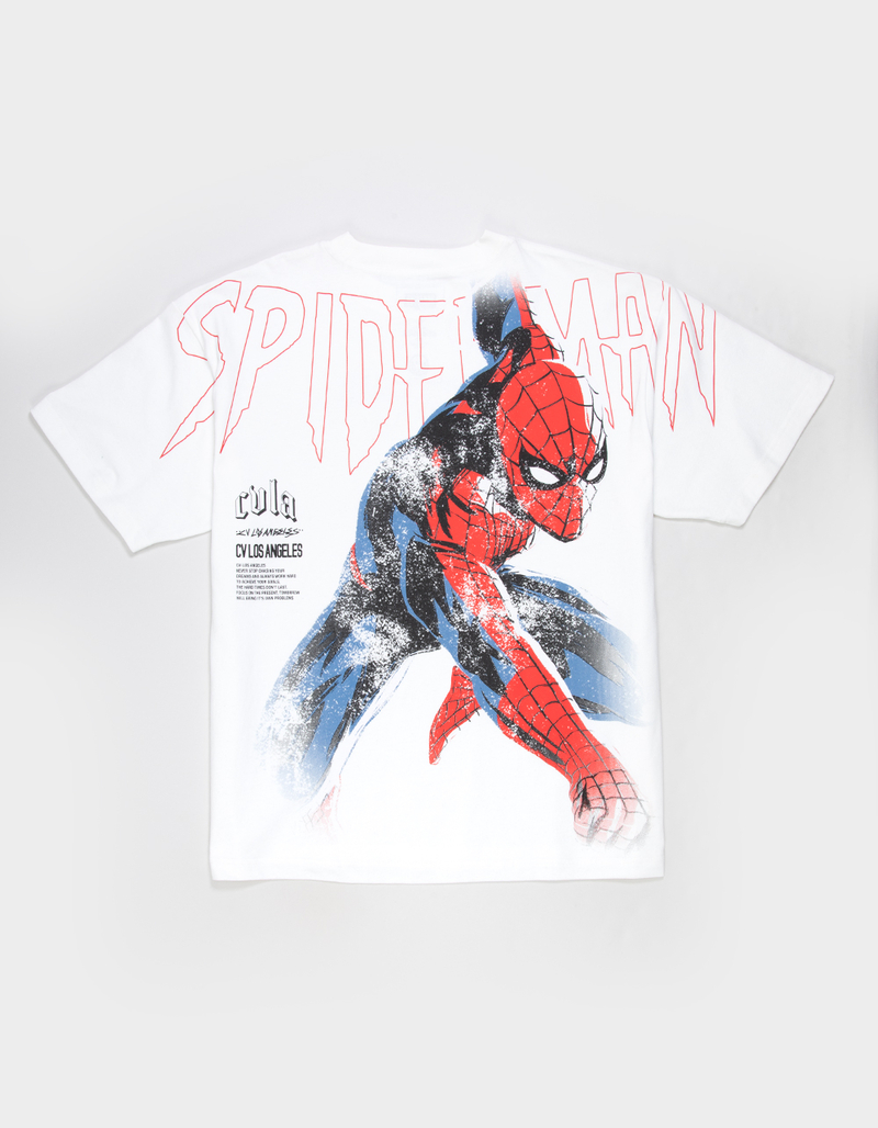 CVLA x Marvel Spider-Man Web Slinger Mens Boxy Tee image number 2