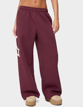 EDIKTED Starly Straight Leg Sweatpants Primary Image
