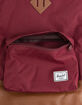 HERSCHEL SUPPLY CO. Heritage Windsor Wine & Tan Backpack image number 5