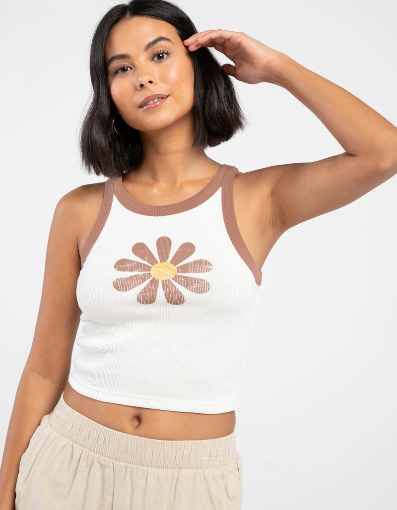 FULL TILT Flower Womens Tank Top image number 0