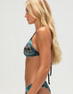 AFFLICTION Electric Storm Triangle Bikini Top image number 4